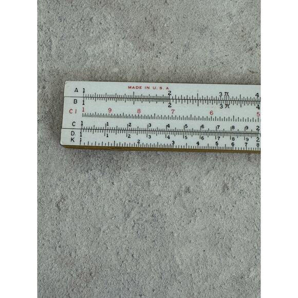 VINTAGE ENGINEERING INSTRUMENTS SLIDE RULE - Picture 2 of 8